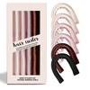 Lazy 26cm No-Heat Curling Iron Set Rubber Six Colors Six-Piece Hair Roller Kit Women Sleep Without Heat Curling Iron Satin
