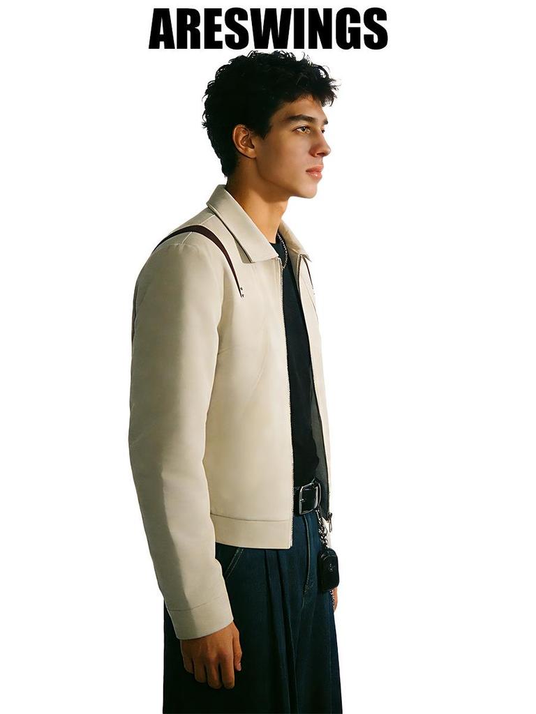 ARES Retro American Style Lapel Jacket - Spring Arrival Men's Shoulder Coat