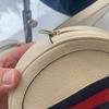 [Pre-Owned] Ophidia Double G Logo Stripe Fabric Mini Backpack - Very Good #W7BSB7