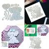 Cartoon Metal Cutting Dies Sitting Elephant Embossing Knife Mould Templates top sale