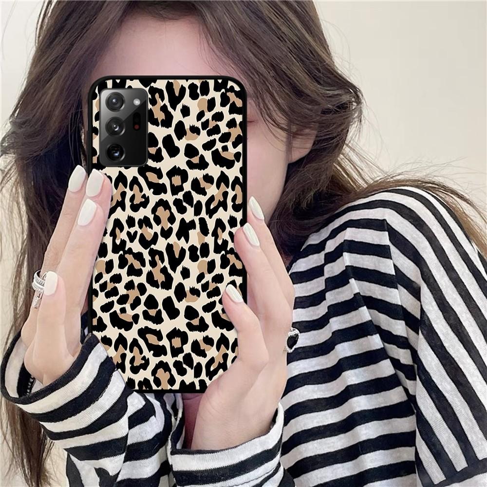 Leopard Print Phone Case For Samsung Note 8 9 10 20 Pro Plus Lite M 10 11 20 30 21 31 51 A 21 22 42 02 03