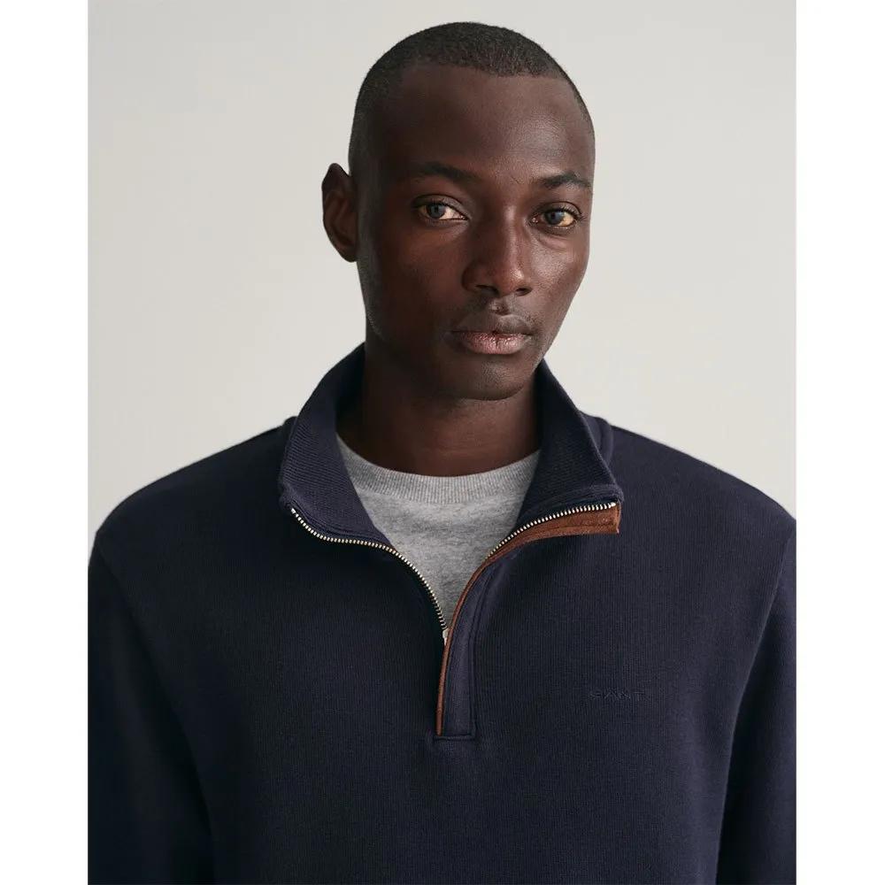Gant Sacker Rib Half-zip Sweater