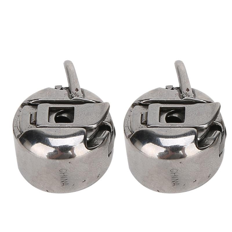 2Pcs Metal Reverse Bobbin Case Sewing Machine Accessories Household Machines For Singer