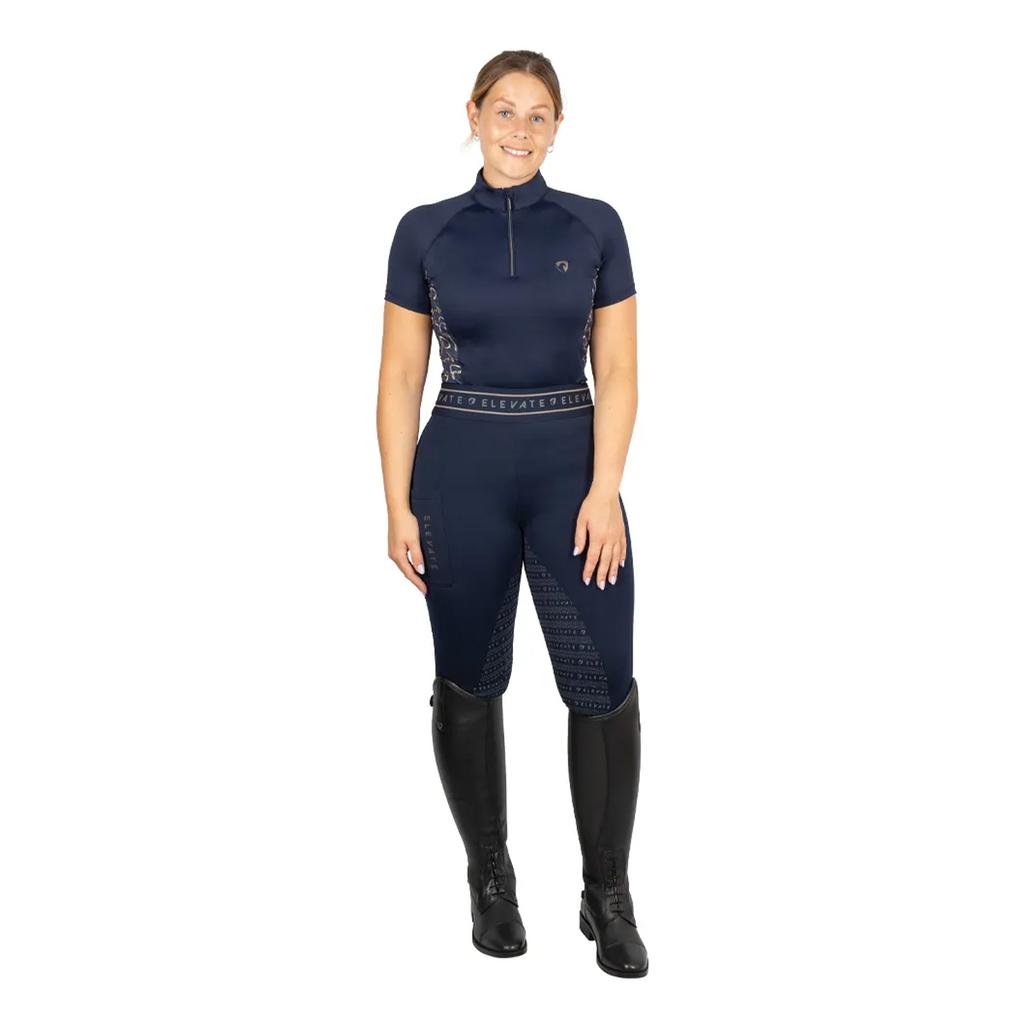 Hy Womens/Ladies Elevate Short-Sleeved Base Layer Top