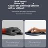 Ergonomic Mouse Wrist Pad Comfortable Breathable Silicone Computer Mouse Wrist Rest Ergonomic Support for Desk Office