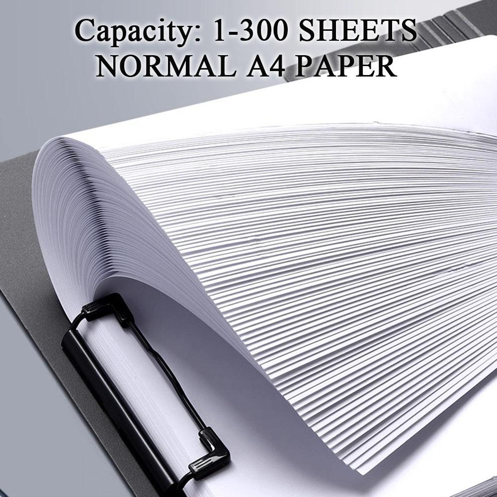 A3 A4 File Folder Clipboard Writing Pad Double Clips Paper Organizer School Office Stationary
