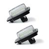 Error Free LED License Number Plate Lights For Mitsubishi Outlander Mk2 Mk3 Eclipse 3 4 Cross Galant Lancer Sportback Xpander