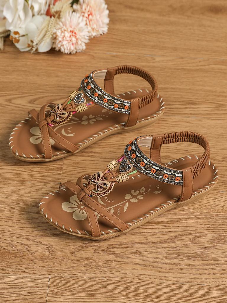 Women's Sandals High Quality Summer Sandals For Woman Shoes Summer Footwear Bohemia Sandalias De Mujer New Flat Sandals Women
