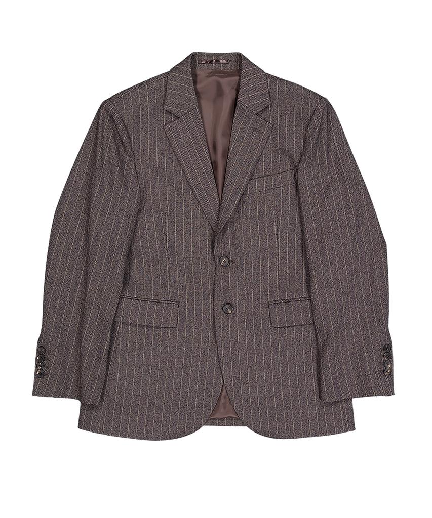 Keep It In A Set Regular Fit Tailored Jacket (Brown)