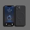 Liquid Silicone Case for For Iphone 17 16 15 14 13 12 11 Pro Max Mini Plus 16e For Magsafe Magnetic Wireless Charge Cover