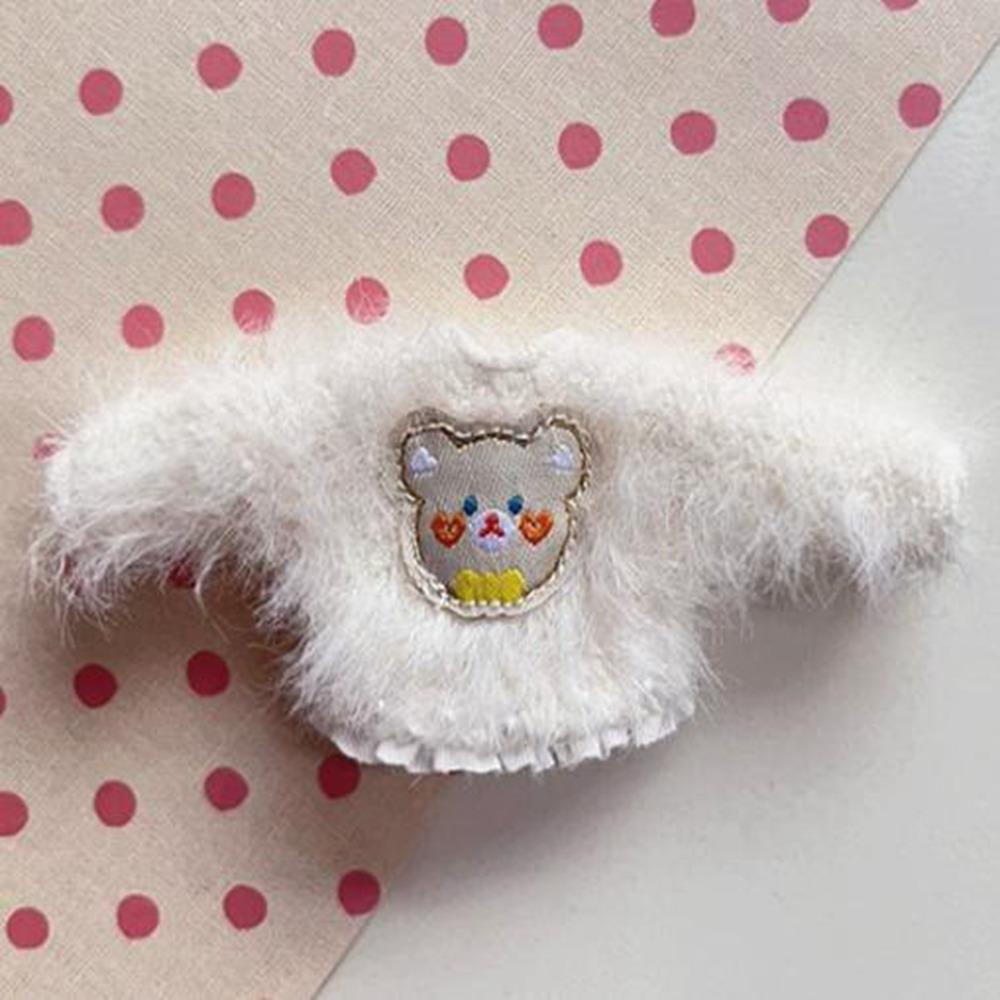 Multicolors Doll Plush Tops Mini Princess White Mesh Skirt for 1/12 BJD Dolls for Ob11 P9 Dolls