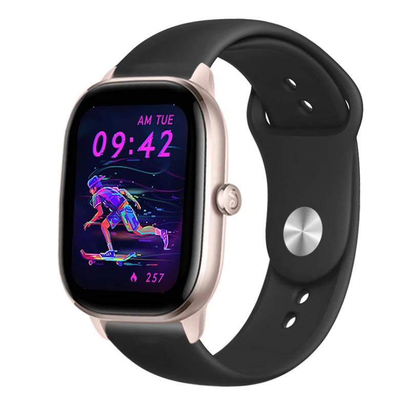 

20 мм 22 мм ремешок для часов Amazfit gts 4/3/2/gtr4 mini/Gtr/2e/Pro 47 мм спортивный силиконовый браслет браслет Amazfit Bip/U/3/Pro ремешок 22mm watch strap