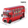 KNEW BUILT Doppeldeckerbus Krankenwagen Feuerwehrauto Polizeiauto Baustein Spielzeug-Fahrzeugmodelle Jungen Liebling Geschenk Puzzle Spielzeug