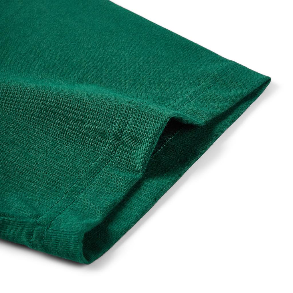 Adidas Sports Lifestyle Casual Breathable Round Neck Short Sleeve T-Shirt Men Tops Green KE6194