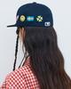 THEMUSEUMVISITOR Art Icon Embroidery Cap (Deep Navy)