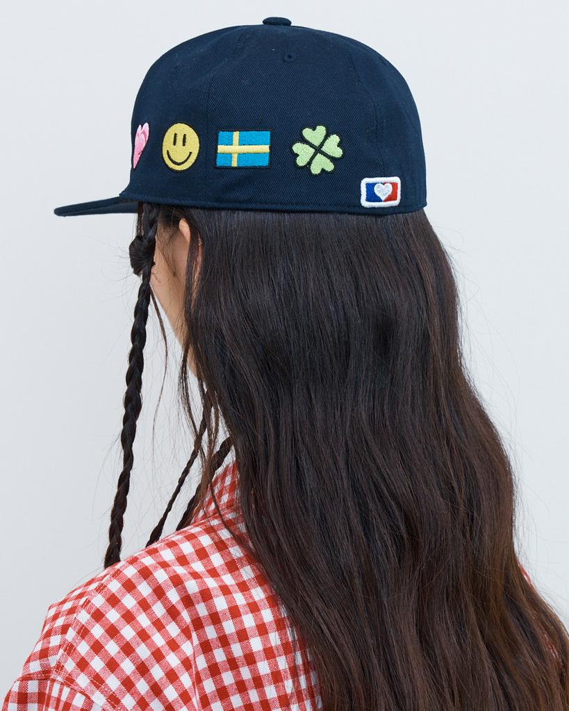 THEMUSEUMVISITOR Art Icon Embroidery Cap (Deep Navy)