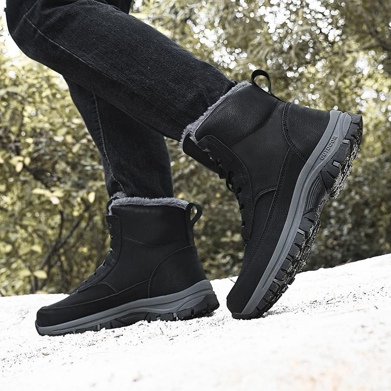 Winter Men Tactical Boots Desert Hunting Warm Military Ankle Comfortable Army Luxury Designer Plush Unisex Climbing Hiking Shoes