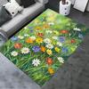 2025 New Healing Flower Carpet Rug for Living Room Bedroom Home Sofa Decoration,Kids play Non-slip Floor Mat