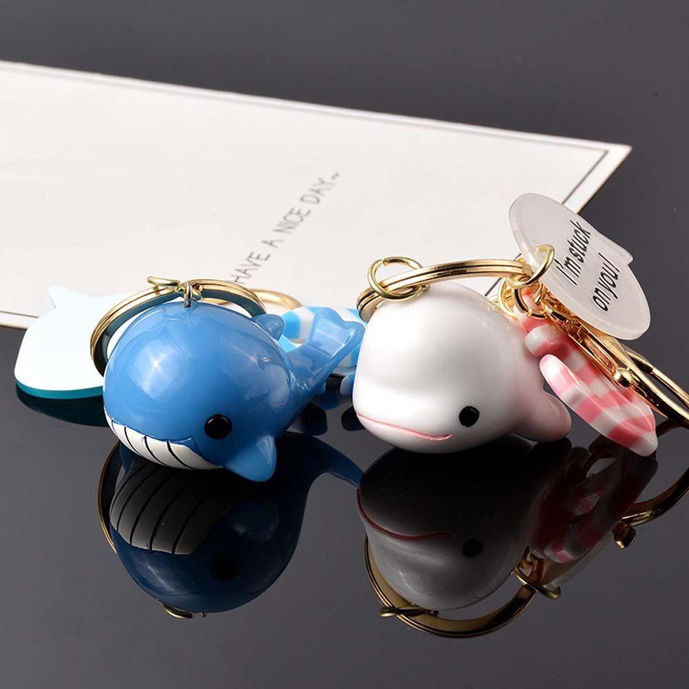 Jewelry Accessories Car Pendant Key Rings Whale Keychain Keyring Ornaments Dolphin Key Chain