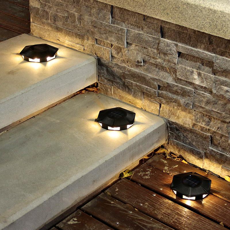Waterproof Solar Ground Lamp for Outdoor Garden and Villa Decoration