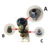Gear Motor 597002W800 for K900 Replacement Electronic Handbrake Module Assembly Gear Motor Easy Installation