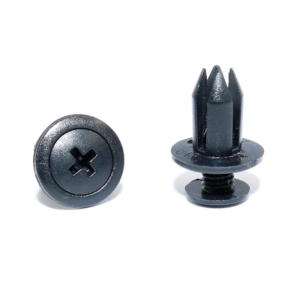 SFCSCMVTMP 30pcs Plastic Rear Bumper Trim Fastener Clip 7.5mm Fixed