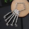 Popular European & American Metallic Skull Skeleton Bracelet, Ghost Claw Finger Bracelet, Halloween Jewelry