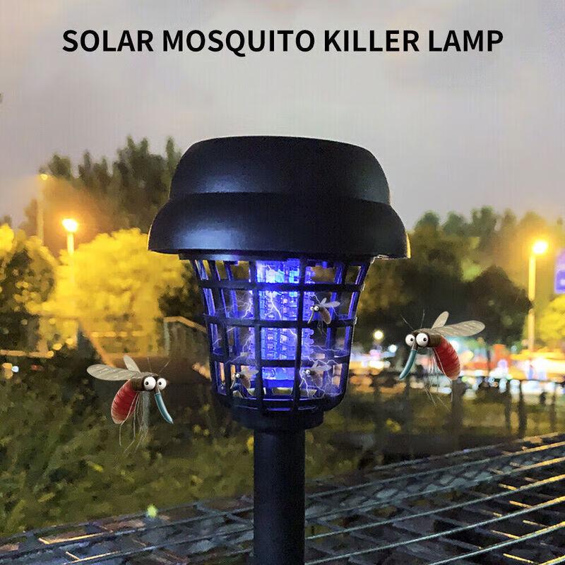 Solar Powered LED Electric Mosquito Killer Lamp