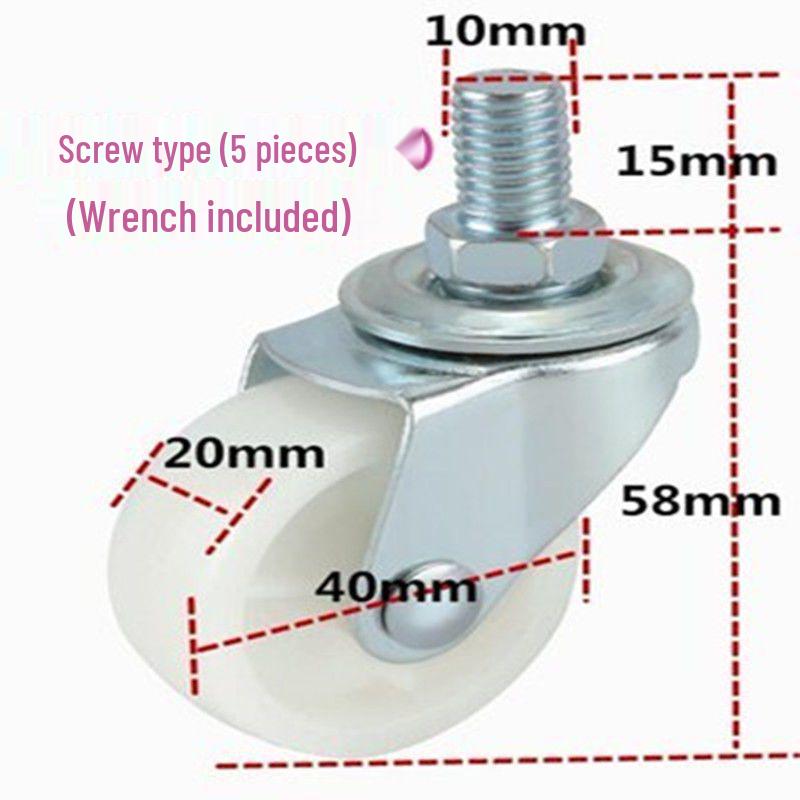 Universal Rolling Salon & Barber Master Chair with Large Work Stool