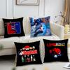 Rock Band Limp Bizkit Music Pillow Case Sofa Living Room Bedroom Headboard Backrest Cushion Square Cushion Nap Time