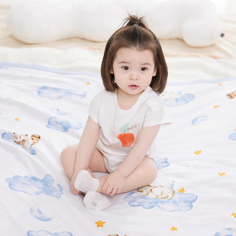 YEEHOO Baby 5A Antibacterial Summer Romper (2-Piece Set)