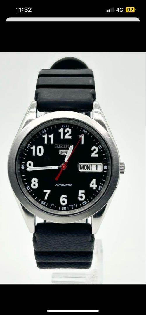 

[Б/У] Автоматические часы Seiko, черные