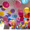 Round Hollow Out Paper Lantern 12inch Multicolor Chinese Lantern Paper Balls Decor Wedding Birthday Party Hanging Decoration 1PC