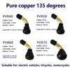 1Pcs Tubeless Tyre Valve Stems For Electric Scooter Bike Degree Air Tyre Valve Stem For Motorcycle Dirt Bikes