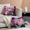 Evernight Pillow Covers Cartoon Sofa Decorative Home Double-sided Printing Short Plush Cute Cushion Cover
