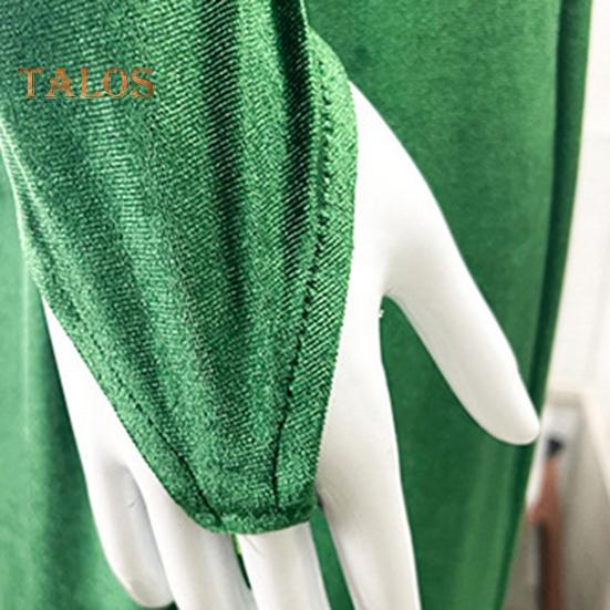 Princess Style Dress Stage Show Performance Cosplay Costume Dress Floral Print A-line Long Sleeve Maxi Dress Square Neck Wedding Graduation Cocktail