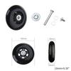 Mute Luggage Suitcase Replacement Wheels Wear-Resistant Suitcase Wheels Luggage Suitcase Wheels Suitcase Spinner Wheels