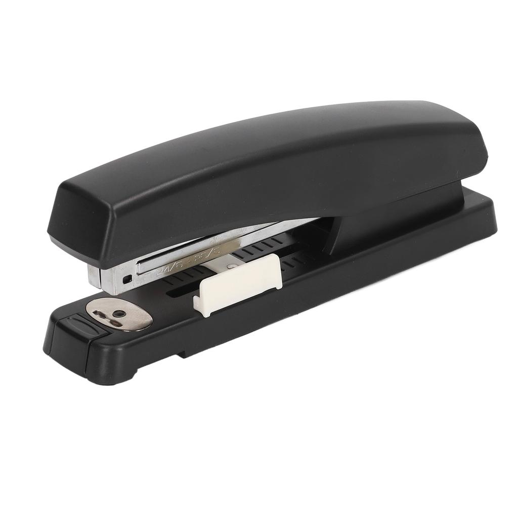 Stapler Black ABS Plastic Buffer Bottom 210 Needle Storage Regulable Rotatable Staplers Hand Held