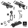 KADAX Bicycle Ceiling Mount, Steel, Black