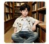 Boys' Collar Shirt Summer Men's Treasure Casual White Pure Cotton Children's Shirt