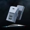 Handschuhfach USB-Hub für Tesla Model 3 Y Highland 2024 2023 2022 Digitales Display Splitter Handschuhfach Dockingstation Datenübertragung