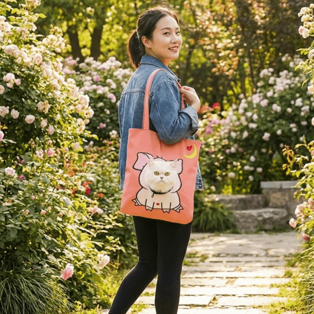 Soft Lining Pet Outing Bag Breathable Puppy Sling Bag Lightweight Dog Backpack Pet Outings
