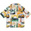 Kith Summer Collection 2024 Full Print Button Short Sleeve Silk Shirt Kids Shirts KHK030567-116
