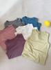 Children's Stylish Summer Sleeveless Vest - Solid Color for Baby Girls and Boys