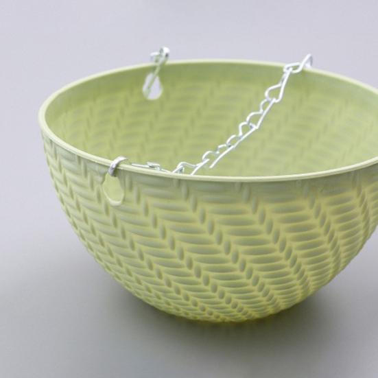 Hanging Planter for Indoor Plants Wide Mouth Flower Pot with Water Reservoir Plant Pot with Clear Water Level Indicator for Balcony Garden Office