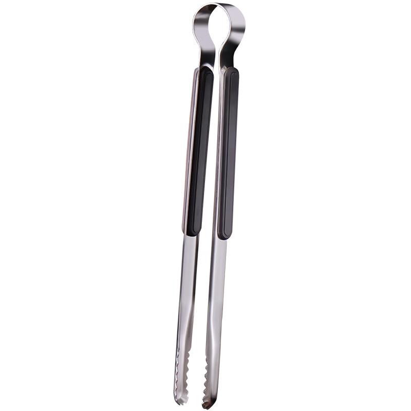 30CM Stainless Steel BBQ and Ice Tongs
