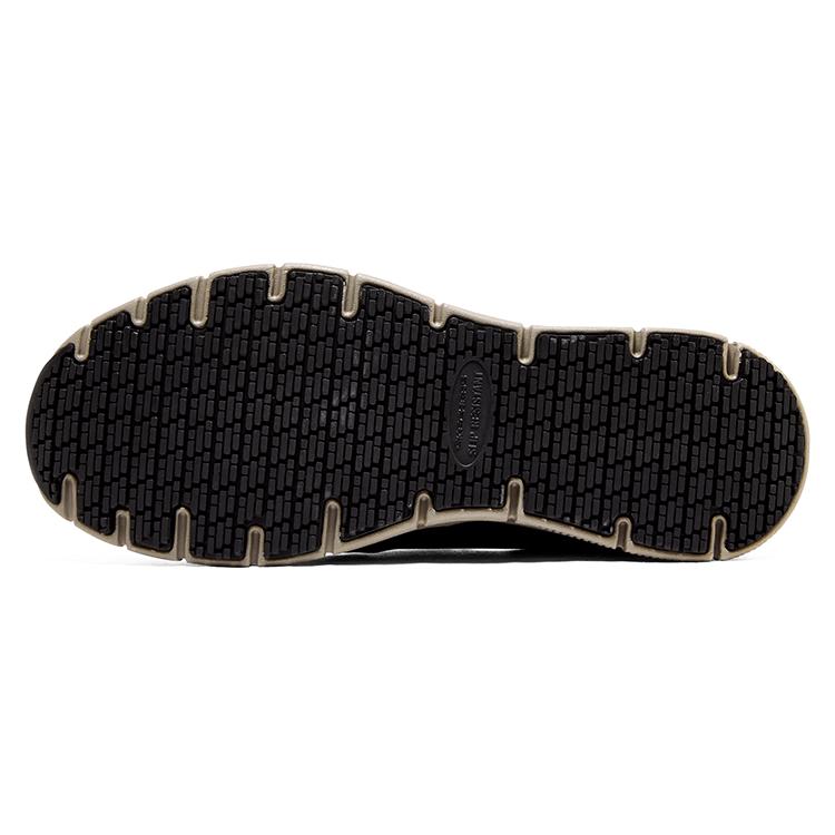 Skechers Entspannte Passform Arbeits-Slip-On Business Weiche Sohle Pendler Synthetikleder Sportlicher Komfort Niedrig geschnitten Freizeit-Schuhe Herren Sneaker Schokolade 77157-CHOC