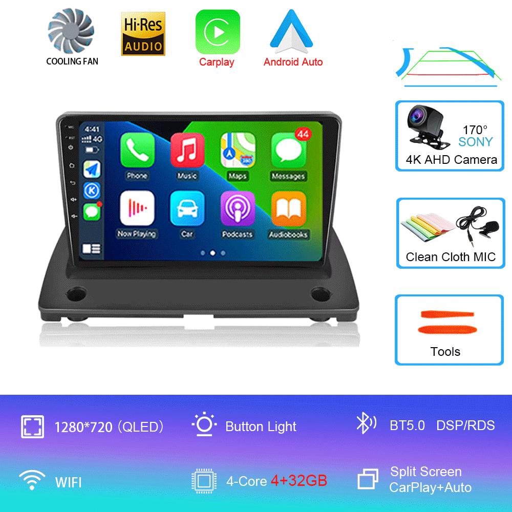 For VOLVO XC90 2004-2013 2 Din Android 14 Car Radio 2din Multimedia Video Player GPS Navigation Carplay WIFI HIFI DSP
