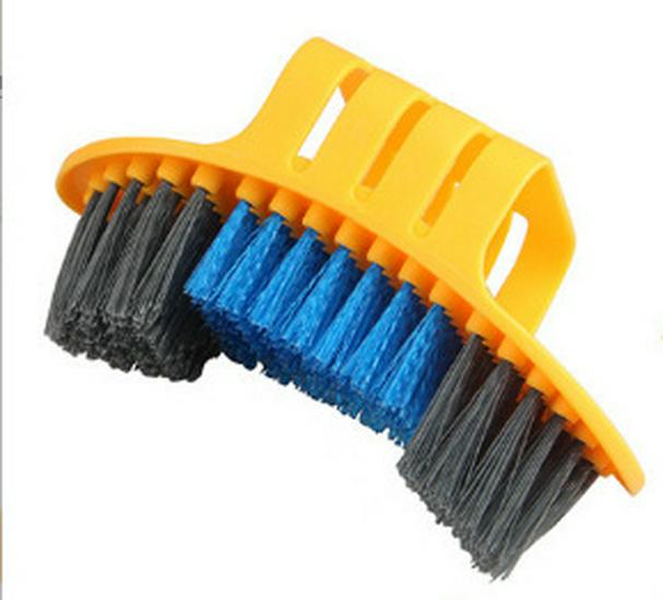 Motorcycle & Bicycle Chain Cleaning Brush Set with Square Head Accessories