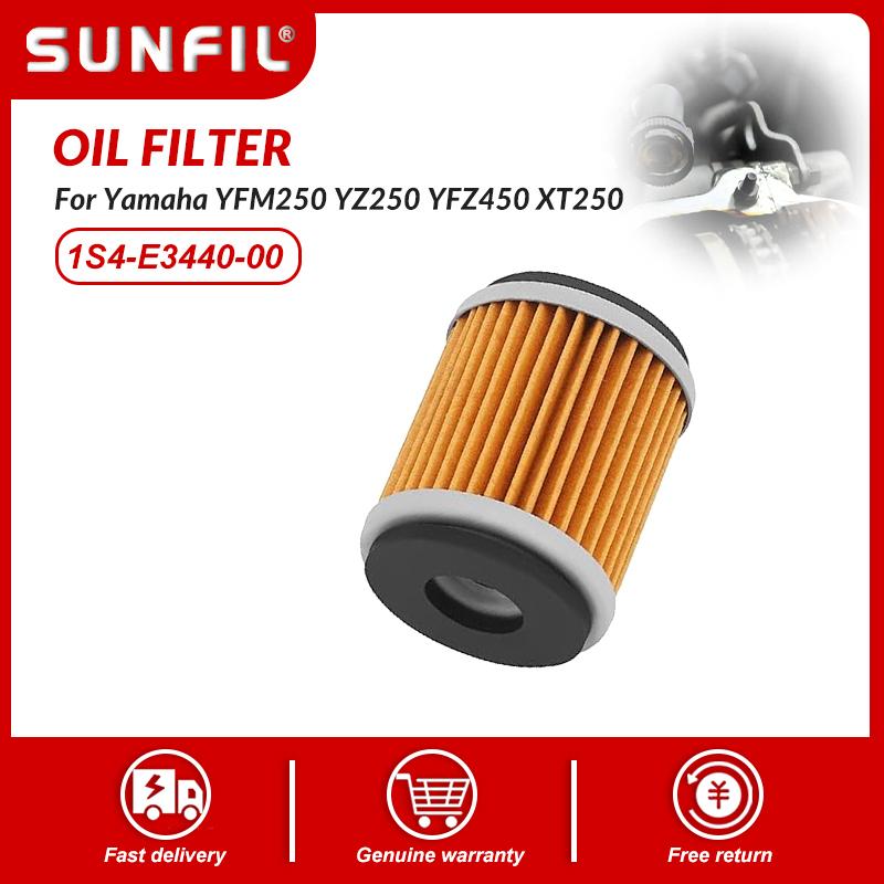 Oil filter 1S4-E3440-00 5D3-13440-00 5D3-13440-01 38B-E3440-00 suitable for Yamaha YFM250 YZ250 YFZ450 XT250